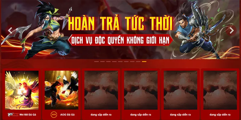 Không gian chọi gà trực tuyến kịch tính tại nền tảng